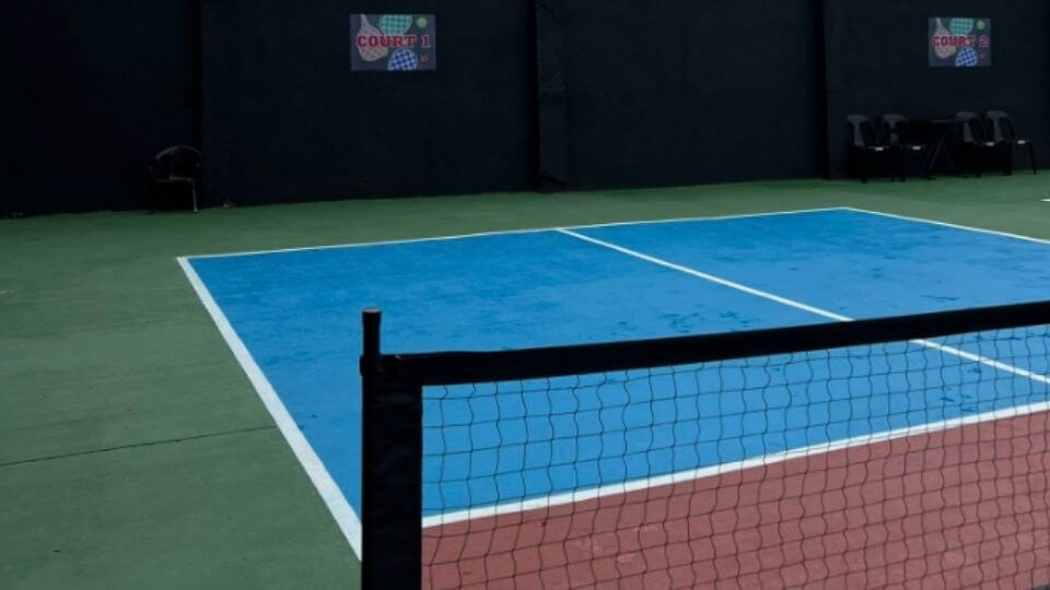 Dink n' Lob Pickleball Court - new paint and net