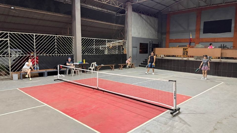 Fervent Academy Pickleball Court - team a ready to play