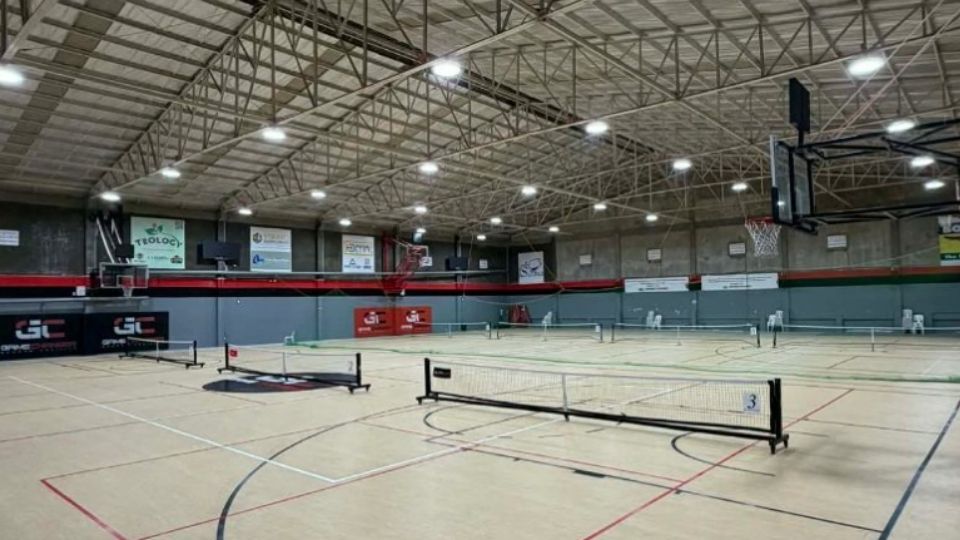 Game Changer Sports Facility Pickleball Courts - Wide angle shot