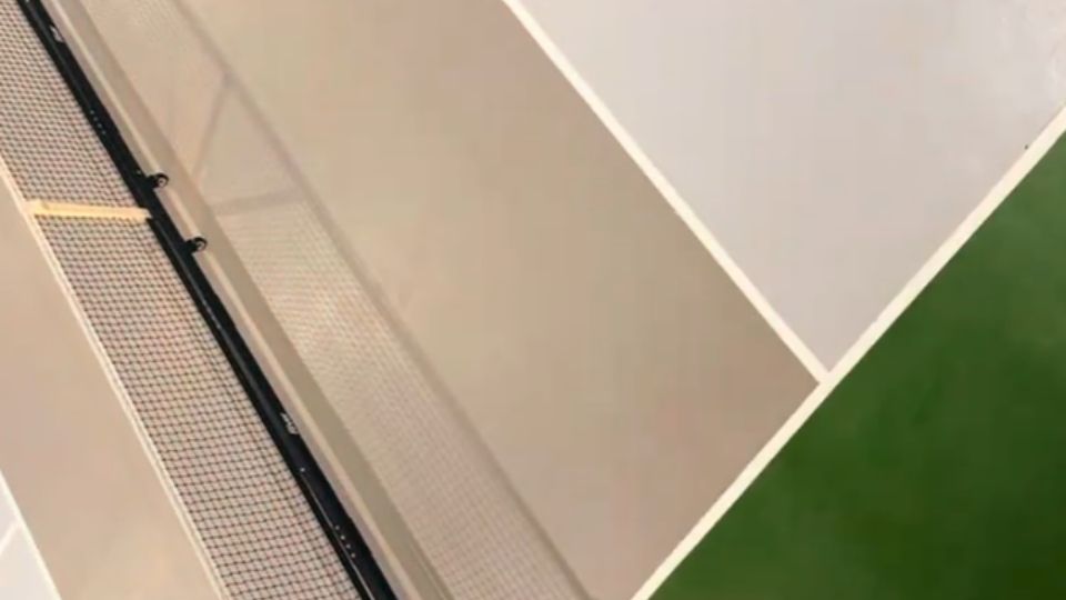 Orosia Pickleball Courts flooring