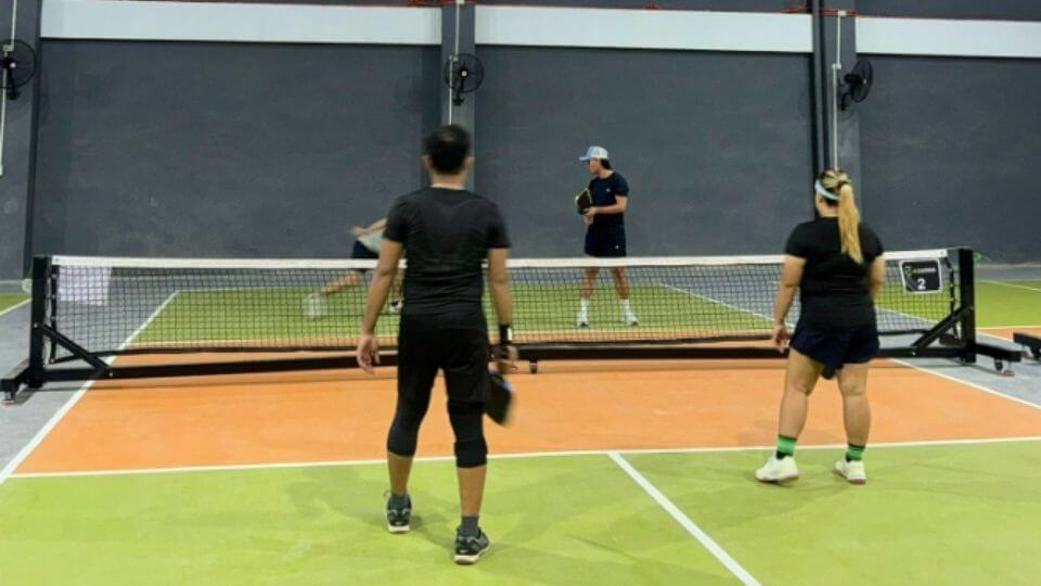 Paduwa PickleBall Club - court 2 with adult players