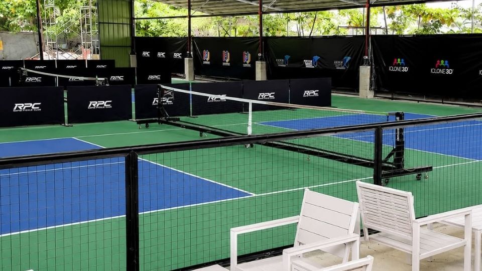 Rocket Pickle Cebu RPC - entrance view of the court