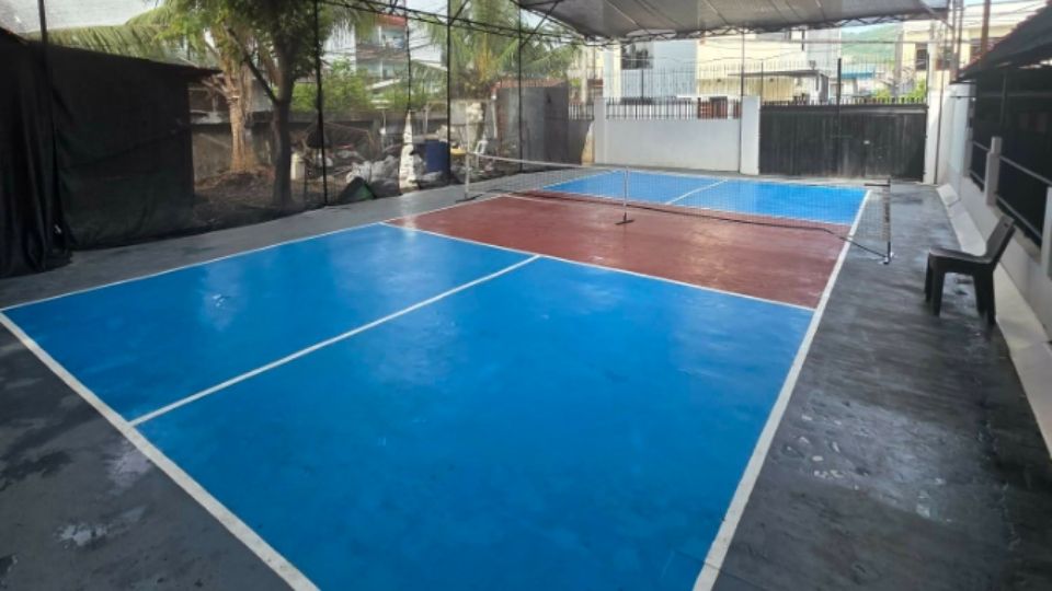 Sayson's Place pickleball court angle 1