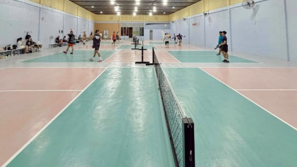 Peak hours at SweetSpot pickleball courts in Mandaue City, Cebu